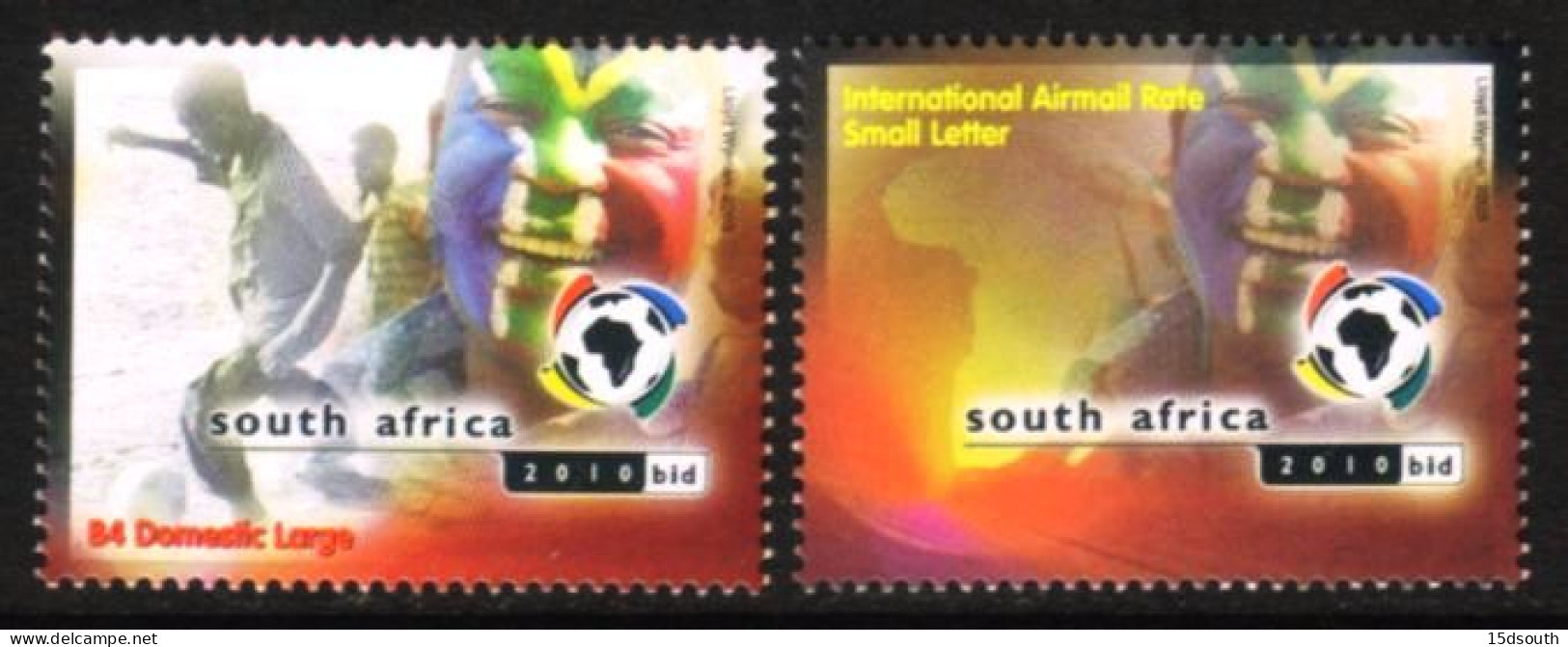 South Africa - 2003 World Cup Bid Set (**) # SG 1441-1442 - Nuovi