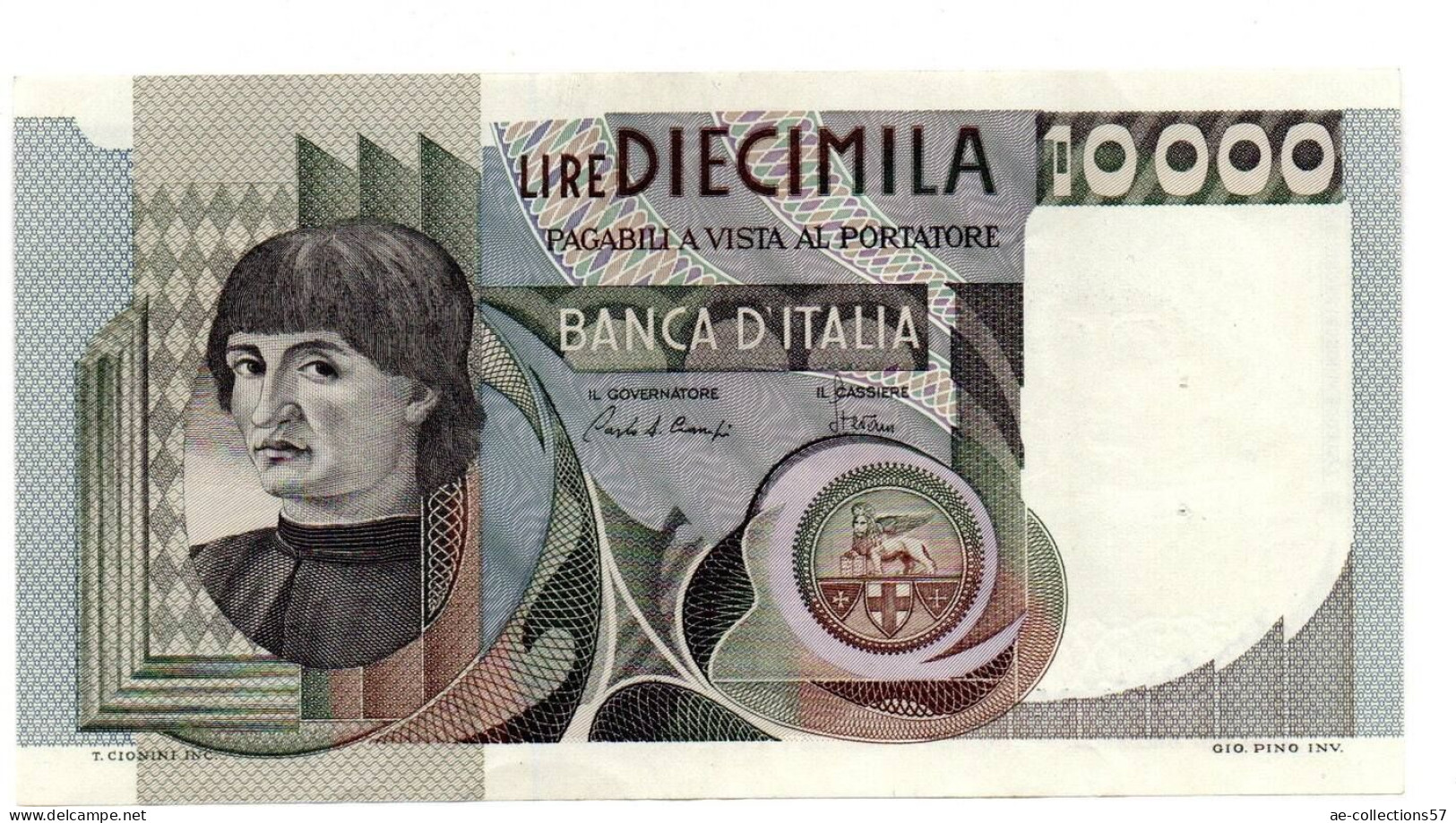 MA 26680 / Italie - Italien - Italy 10000 Lires 06/09/1980 SUP - 10000 Lire