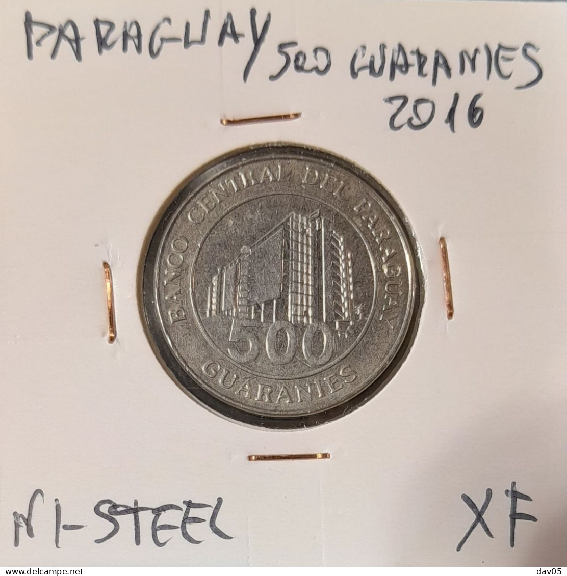 PARAGUAY - 500 GUARANIES 2016- XF - Venezuela