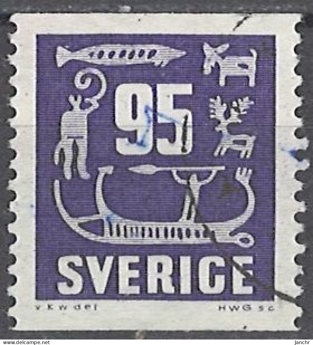 Sweden 1964. Mi.Nr. 528, Used O - Autres & Non Classés
