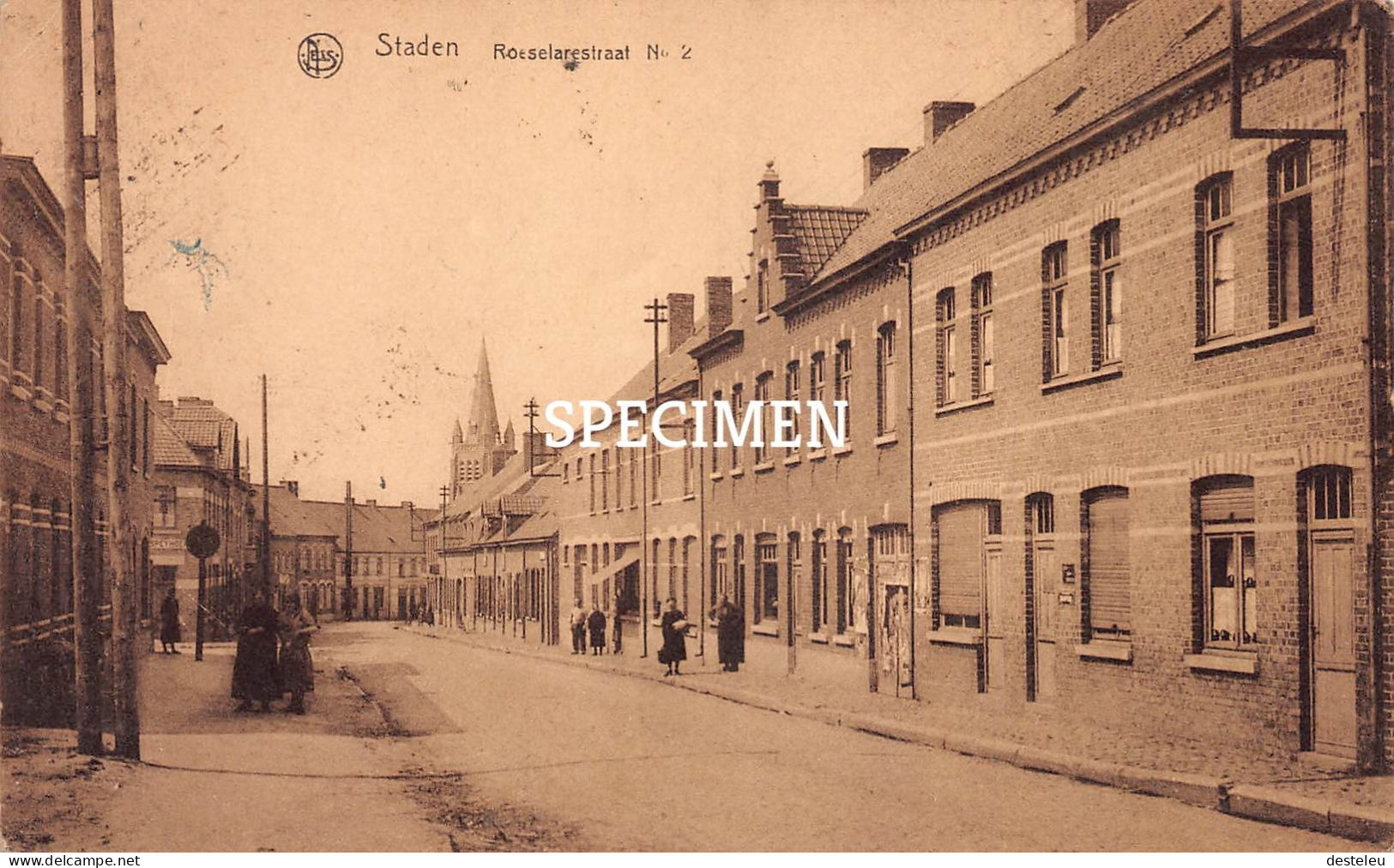 Roeselarestraat Nr 2 - Staden - Staden