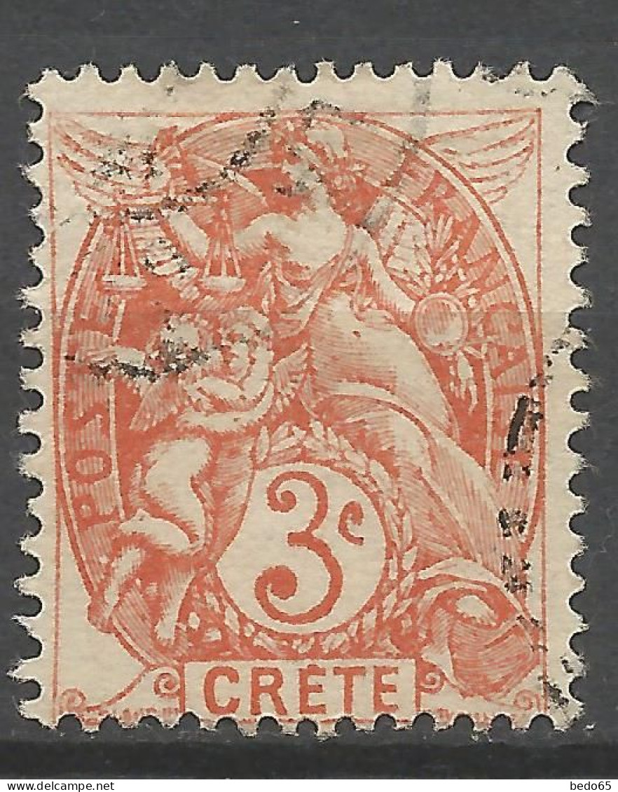 CRETE N° 3 OBL /Used - Used Stamps