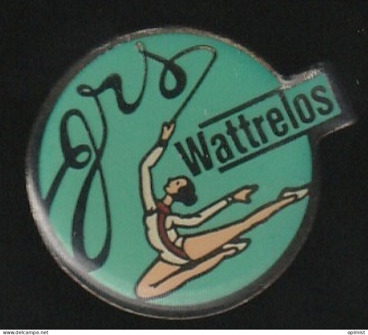 77044- Pin's.-Wattrelos.GRS.Gymnastique. - Gymnastics