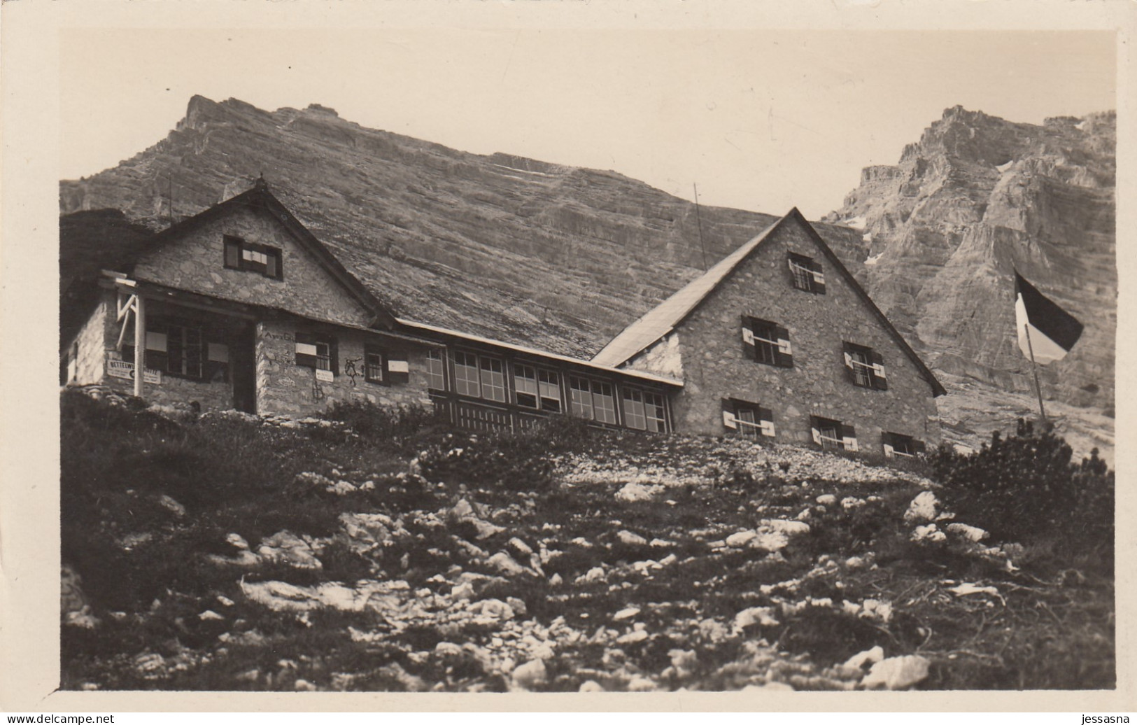 AK - Zweig Innsbruck -Absaqm - Die Alte Bettelwurfhütte - 1930iger - Hall In Tirol