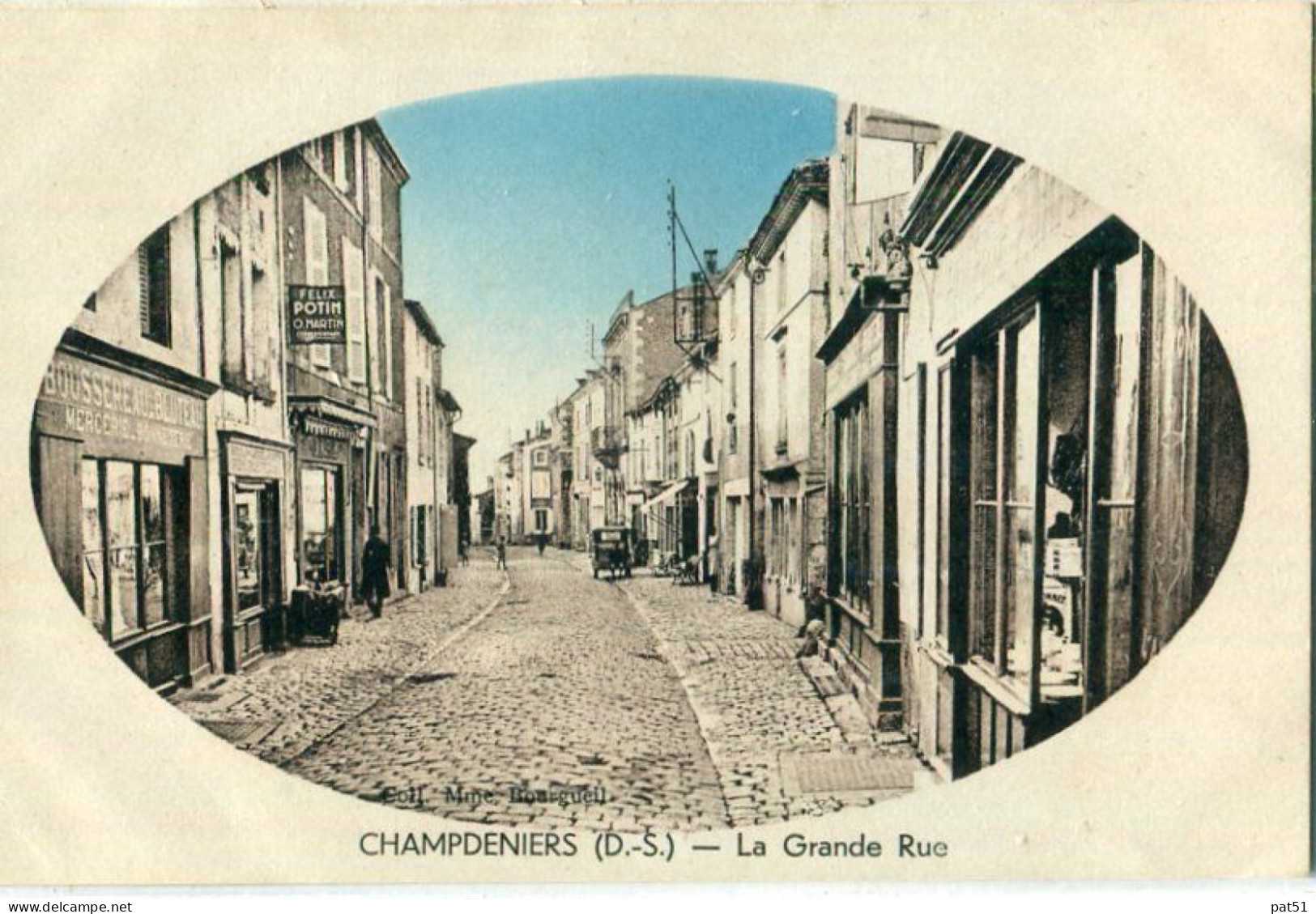 79 - Champdeniers : La Grande Rue - Champdeniers Saint Denis