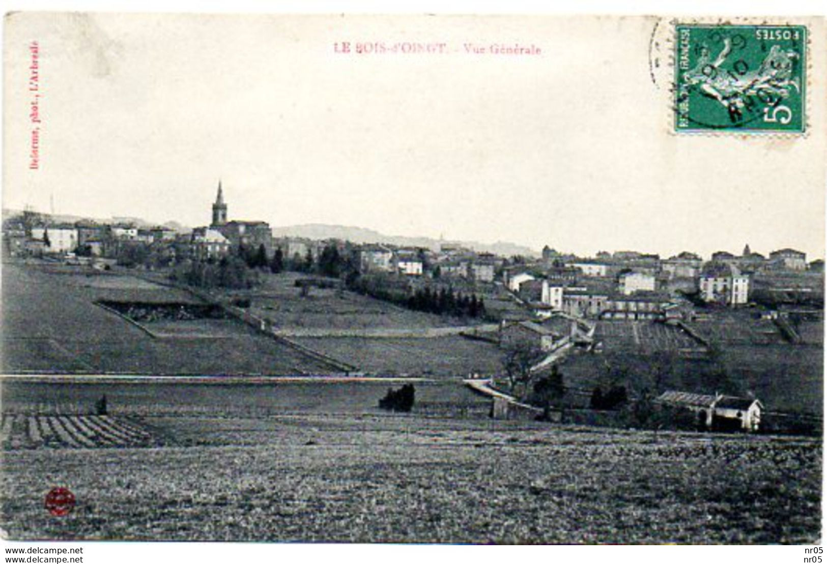 69 - LE BOIS D'OINGT - Vue Générale     ( Rhone ) - Le Bois D'Oingt