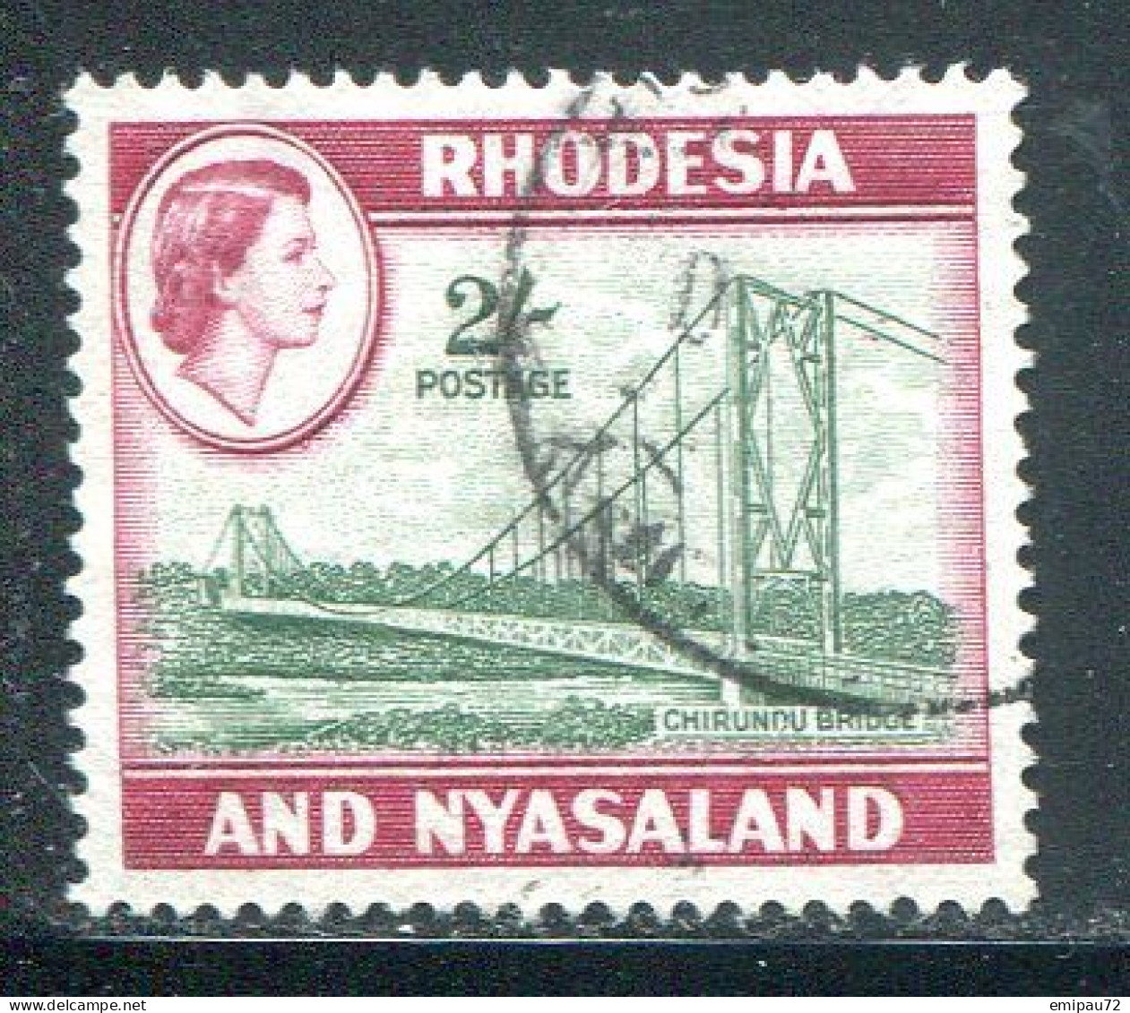 RHODESIE ET NYASALAND- Y&T N°28- Oblitéré - Rhodesien & Nyasaland (1954-1963)