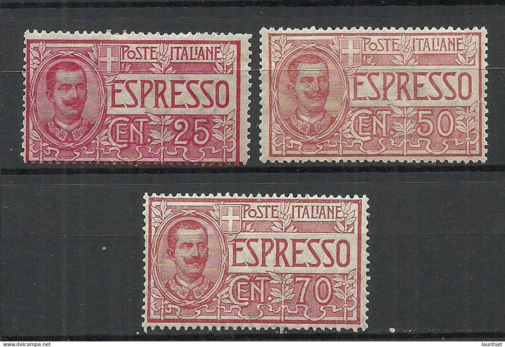 ITALY Italia 1903 & 1920 & 1925 Michel 85 & 132 & 228 * Eilmarken Expres Espresso - Poste Exprèsse