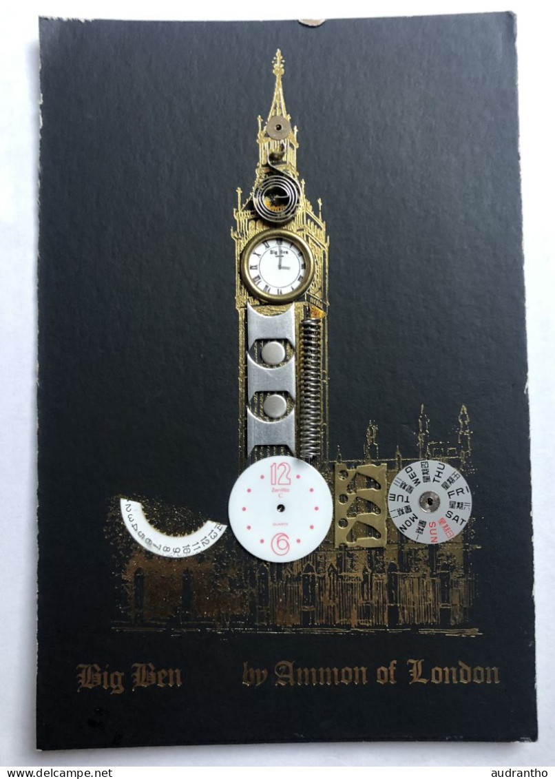 Carte à Système Avec Objet Métallique - BIG BEN By Ammon Of London - Zeitgenössische Kunst