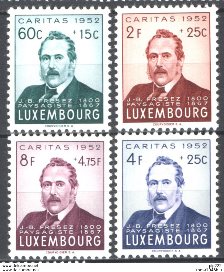 Lussemburgo 1952 Unif.461/64 **/MNH VF - Ongebruikt