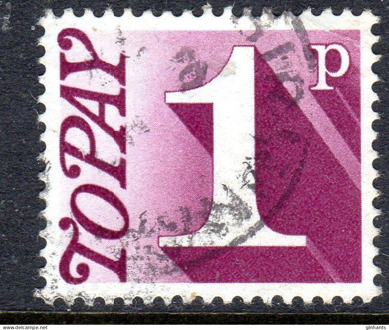 GREAT BRITAIN GB - 1970 POSTAGE DUE 1p STAMP FINE USED SG D78 - Postage Due