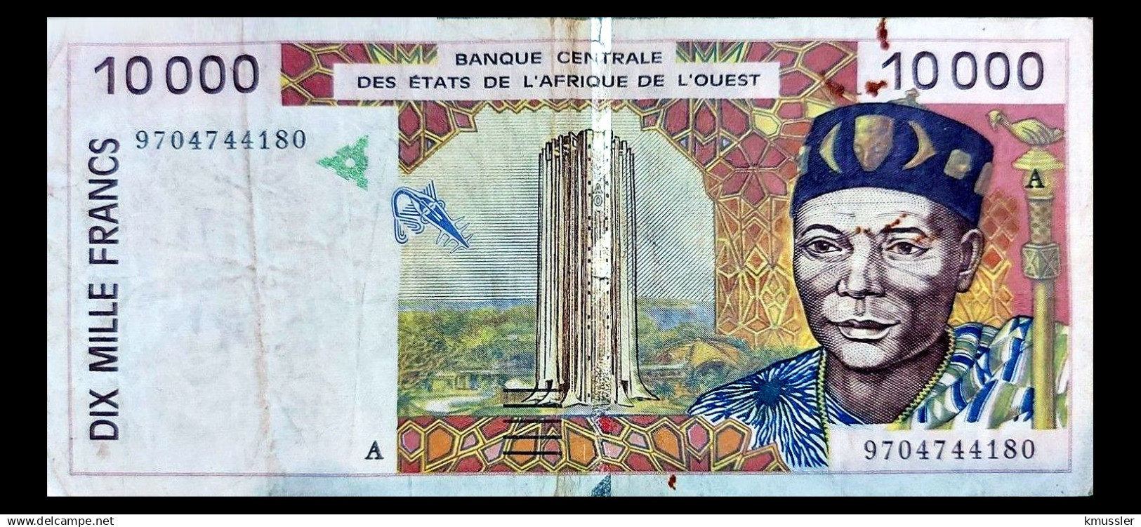 # # # Banknote Elfenbeinküste (Cote Ivory) 10.000 Francs # # # - Côte D'Ivoire