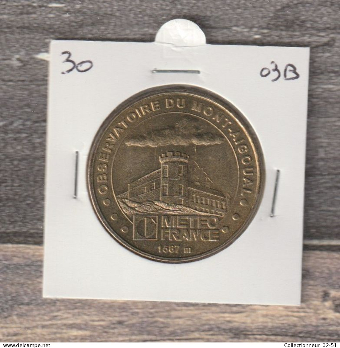 Monnaie De Paris : Observatoire Du Mont Aigoual - Météo France - 2003 - 2003