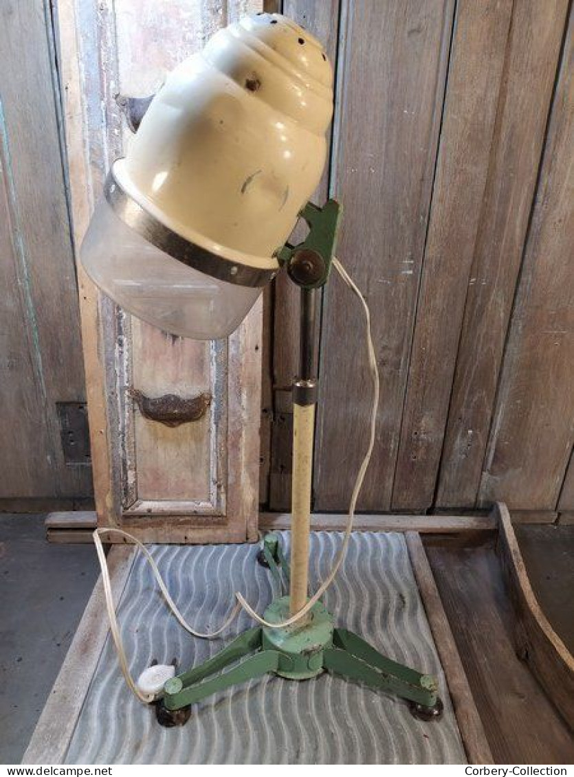 Ancienne Lampe Casque Coiffure Starlett TMF Salon 1960 Vintage - Lighting & Lampshades