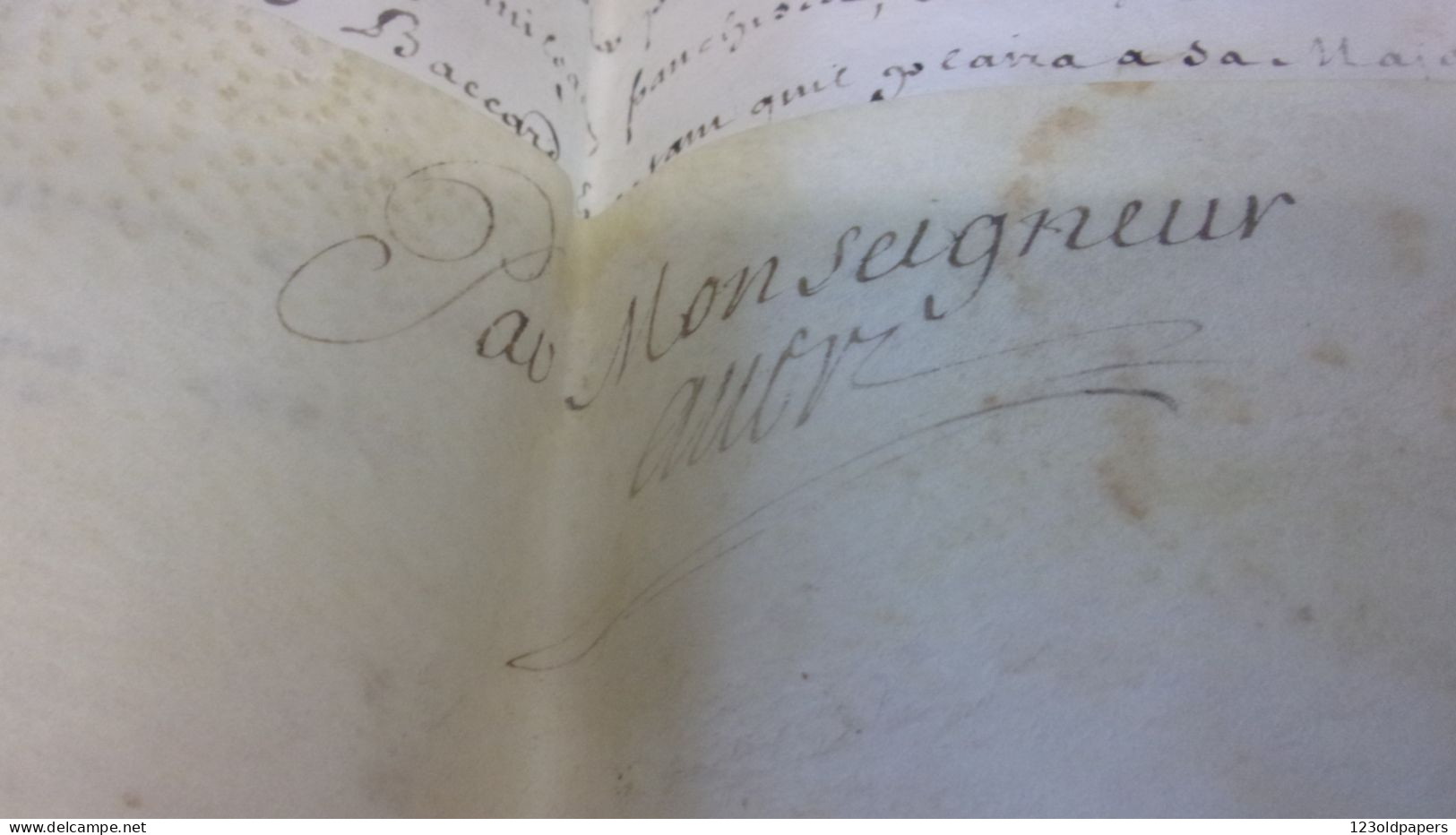 1724 Fleuriau D'Armenonville, GARDE DES SCEAUX CACHET CIRE DOUAI FLANDRES LIEVIN DANEL CHANCELLERIE CHEVALIER NOMINATION - Documentos Históricos