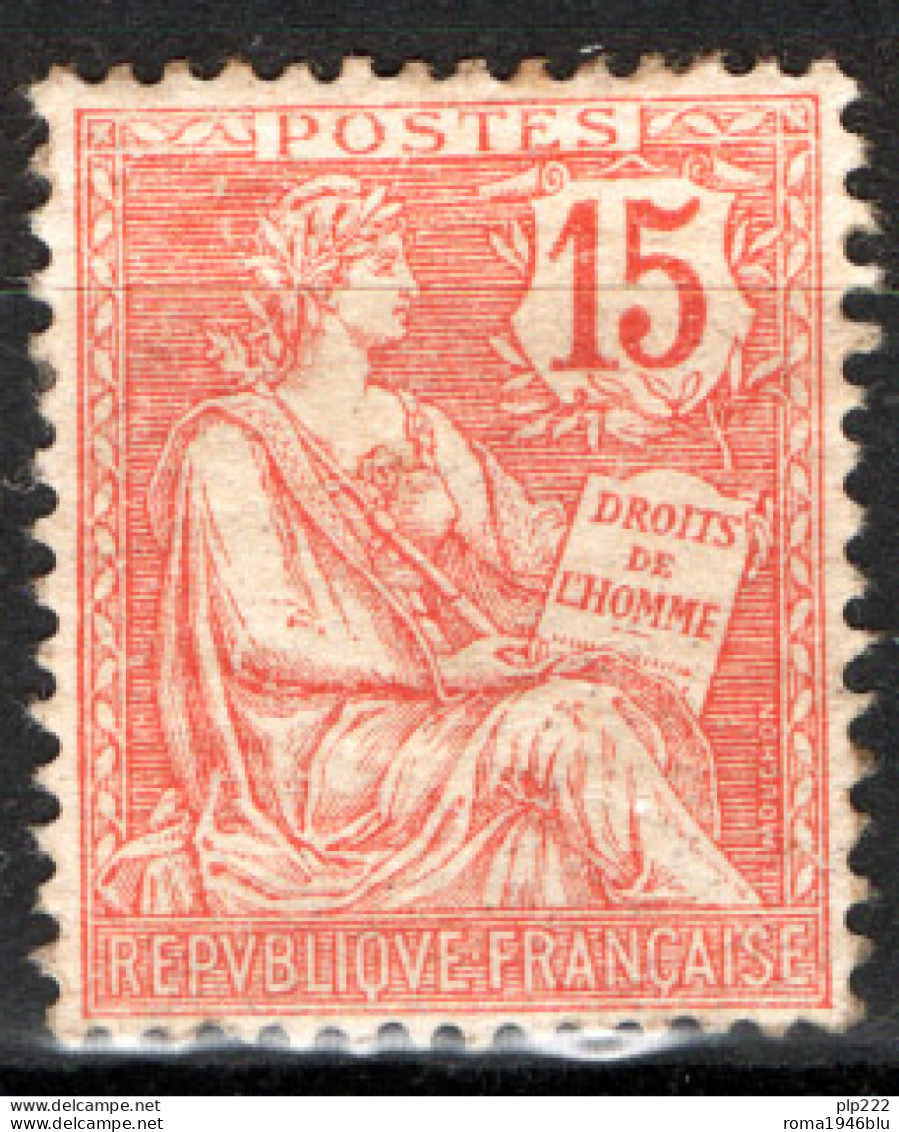 Francia 1902 Unif.125 */MH VF/F - 1900-02 Mouchon