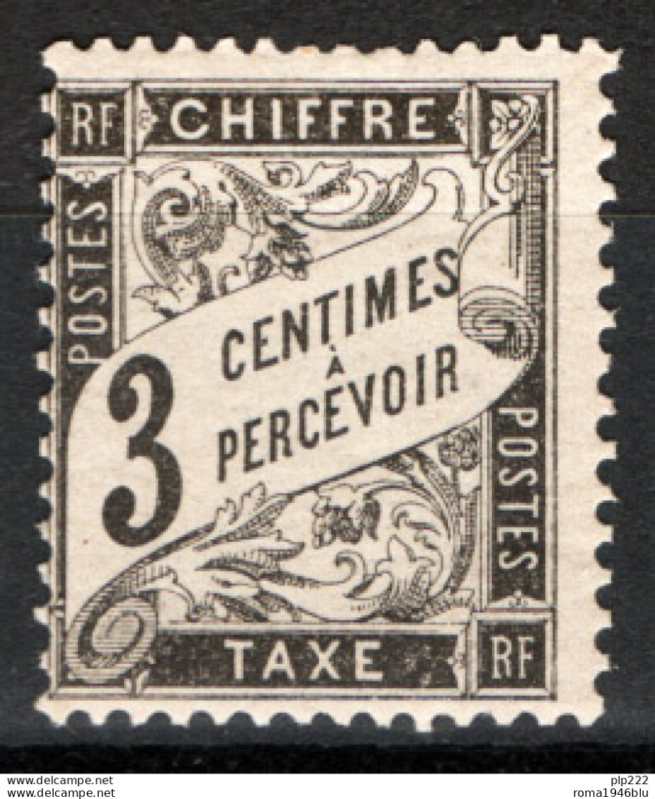 Francia 1881 Segnatasse Unif.S12 */MH VF/F - 1859-1959.. Ungebraucht
