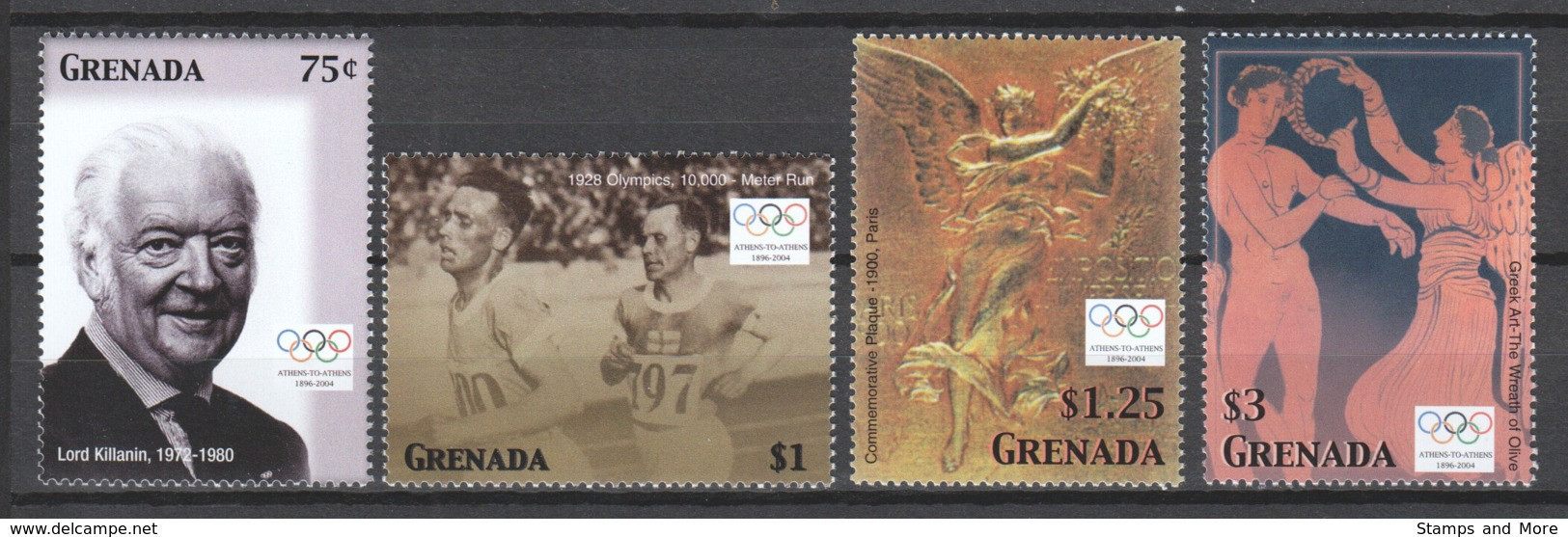 Grenada 2004 Mi 5392-5395 MNH SUMMER OLYMPICS ATHENS - Summer 2004: Athens