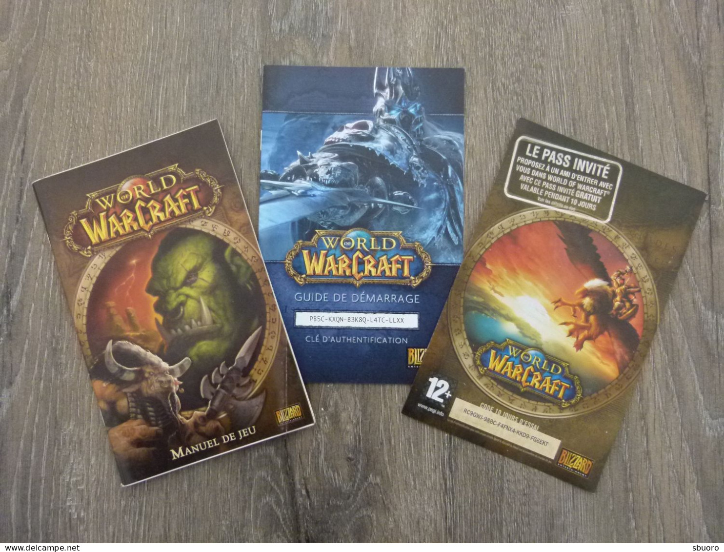 World Of Warcraft - WOW - D'occasion, Licences/codes Authentification Pas Forcément Utilisables. Voir 4 Photos. - Giochi PC