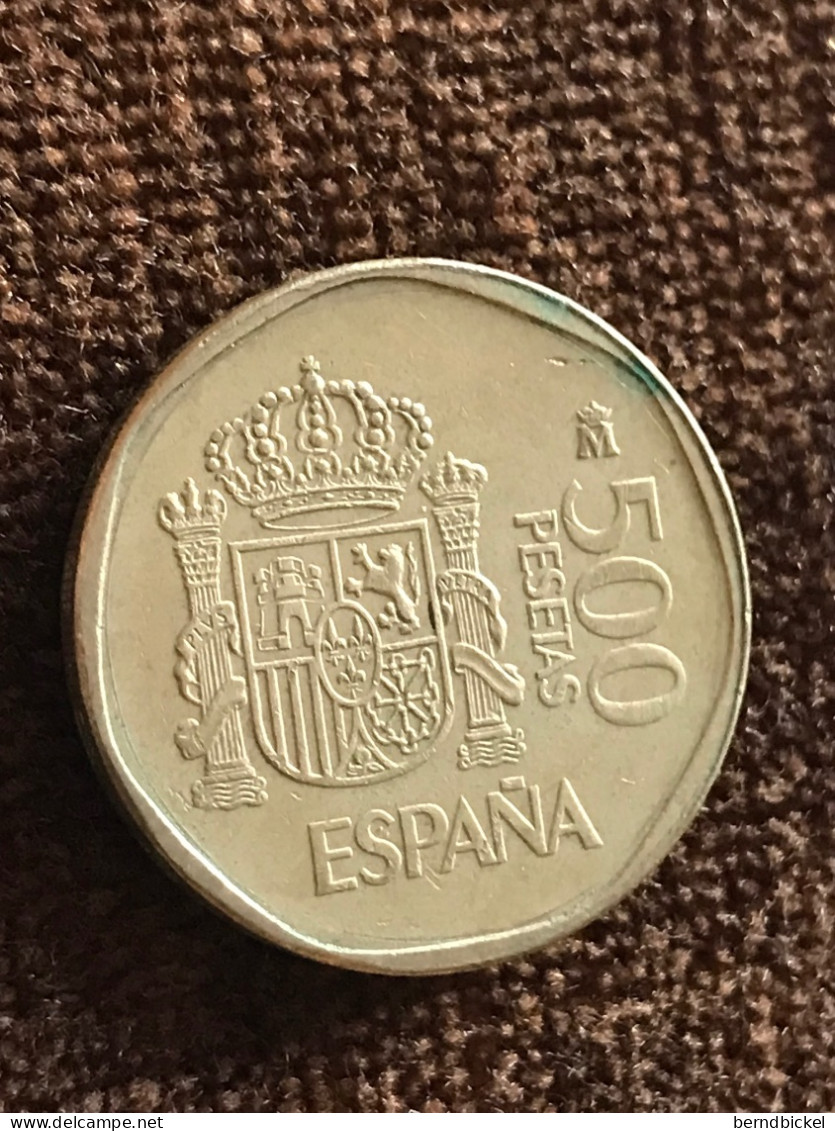 Münze Münzen Umlaufmünze Spanien 500 Pesetas 1989 - 500 Pesetas