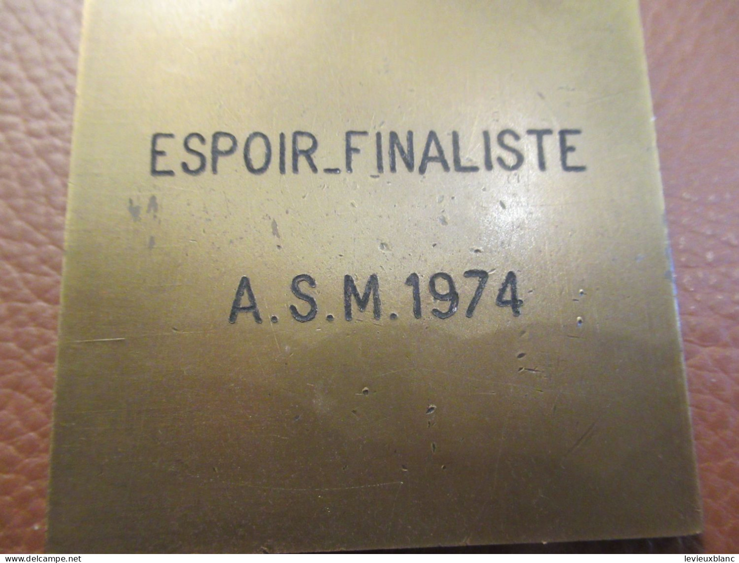 JUDO / Médaille De Compétition / Attribuée/ Bronze/ Espoir Finaliste A.S.M 1974  /1974 SPO466 - Sports De Combat