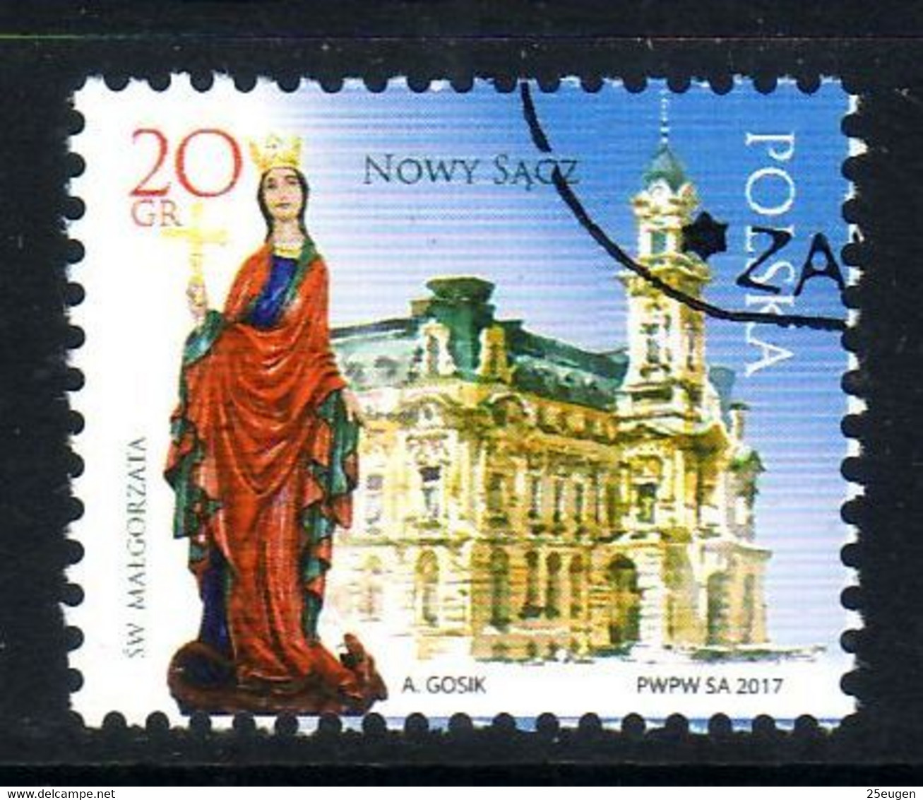 POLAND 2017 Michel No 4956 Used - Usados