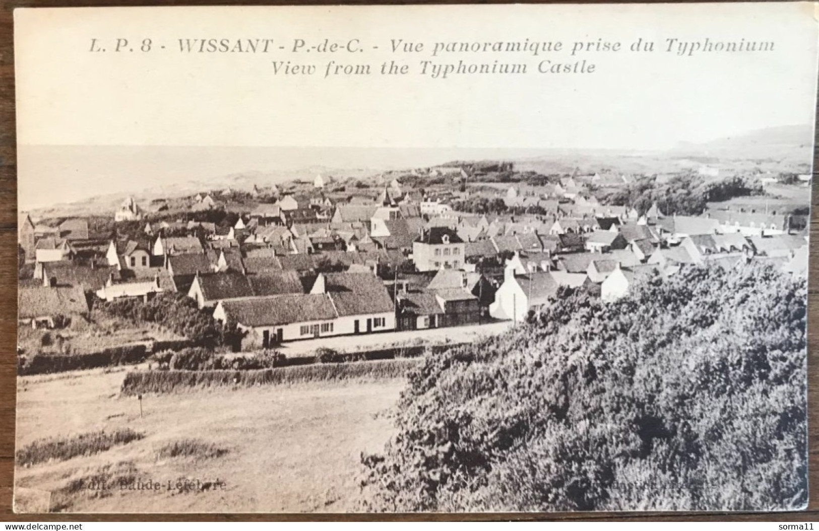 CPA WISSANT 62 Vue Panoramique Prise Du Typhonium - Wissant