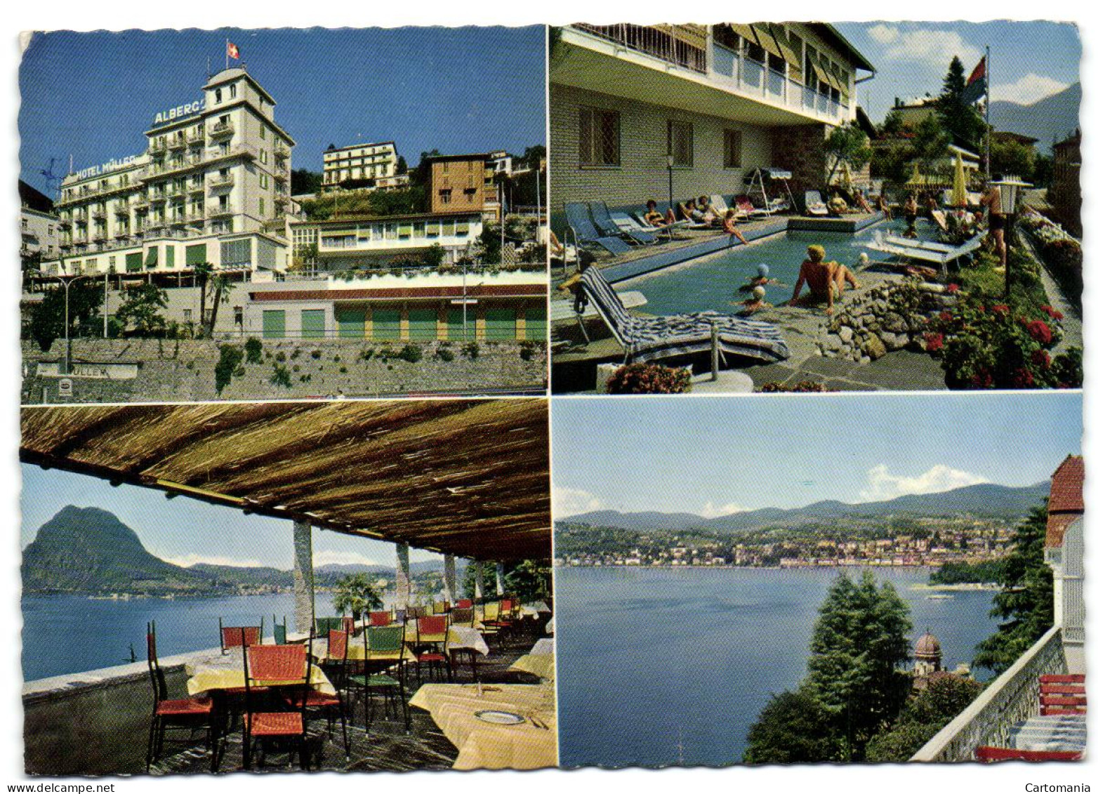 Lugano - Castagnola - Müller's Hotel Belmonte - Agno