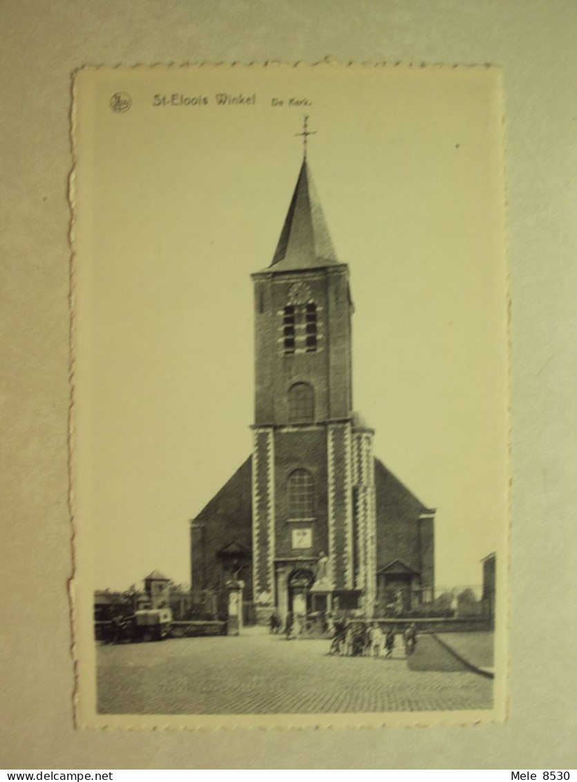 57054 - SINT-ELOOIS-WINKEL - DE KERK - ZIE 2 FOTO'S - Ledegem