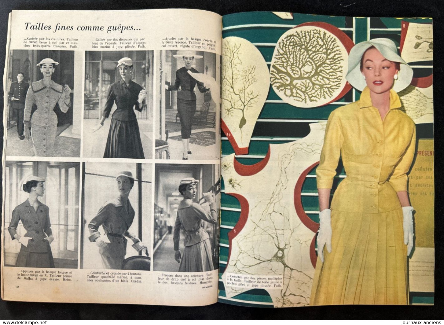 1954 Revue ELLE - Numéro Spécial - Printemps 1954 - COLLECTIONS - Lifestyle & Mode