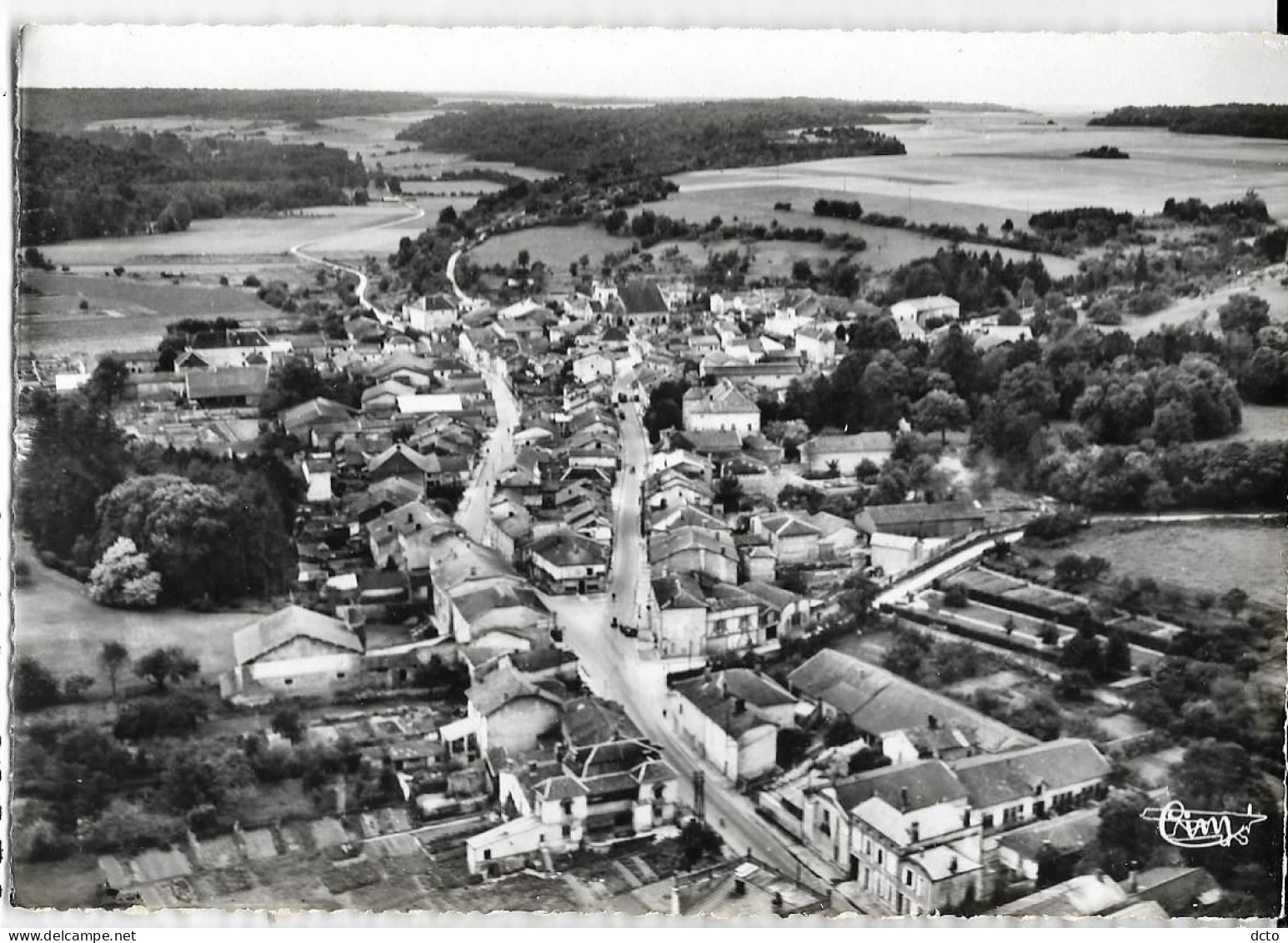 DOULEVANT-le-CHATEAU (52) Vue Panoramique Cim 9454 A, Cpsm GF - Doulevant-le-Château