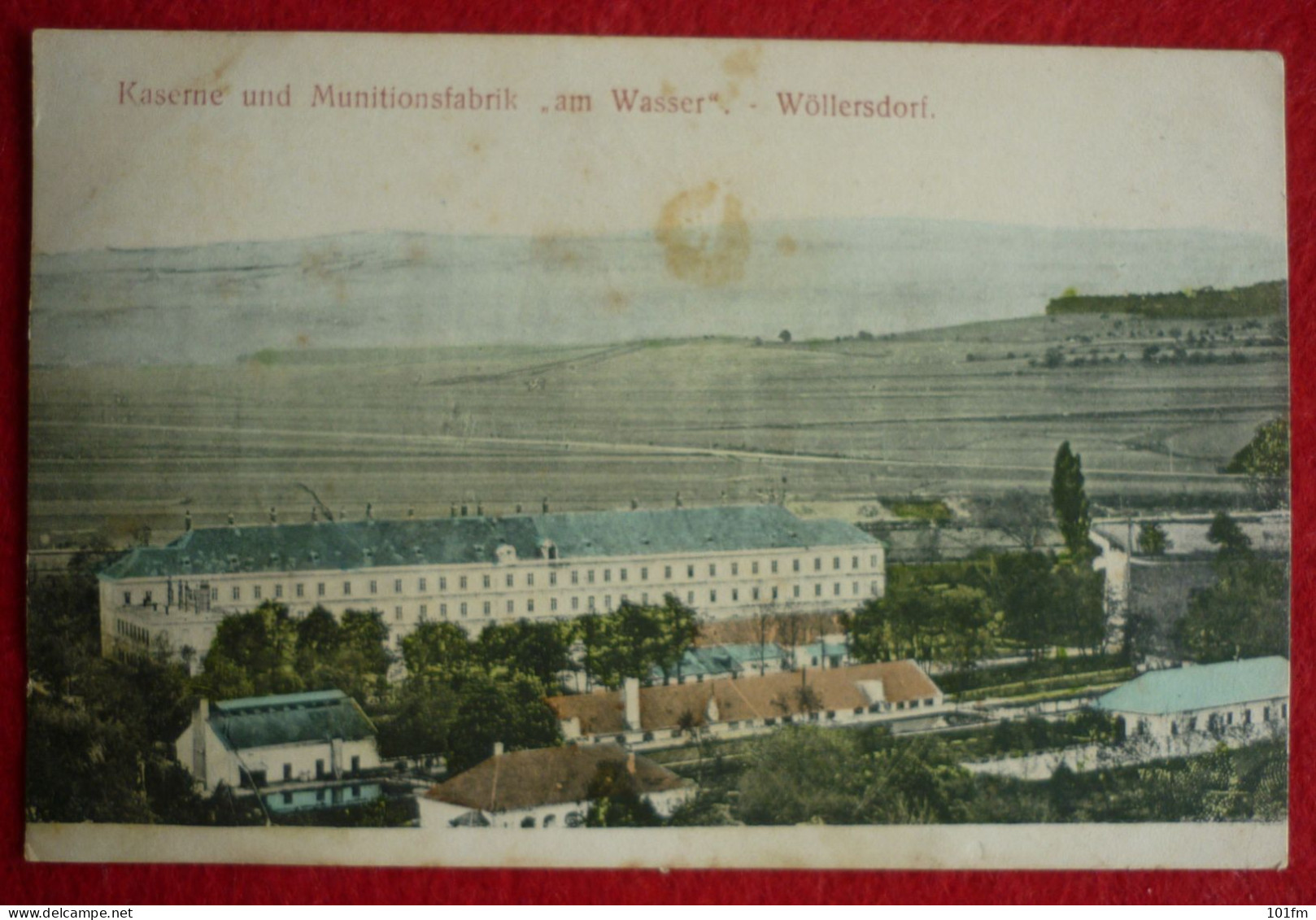 AUSTRIA - KASERNE UND MUNITIONSFABRIK "AM WASSER"  -  WOLLERSDORF - Wiener Neustadt