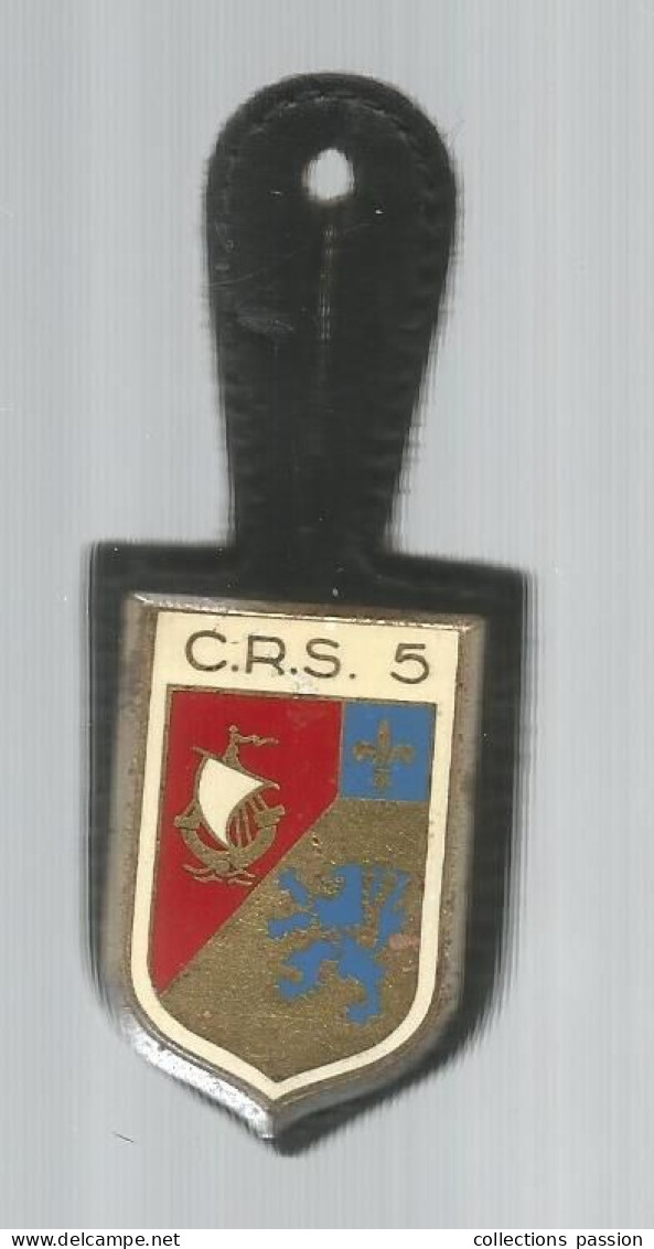 Insigne, Pucelle, C.R.S. 5, Massy, 91, Drago Paris, Frais Fr 2.95 E - Polizei