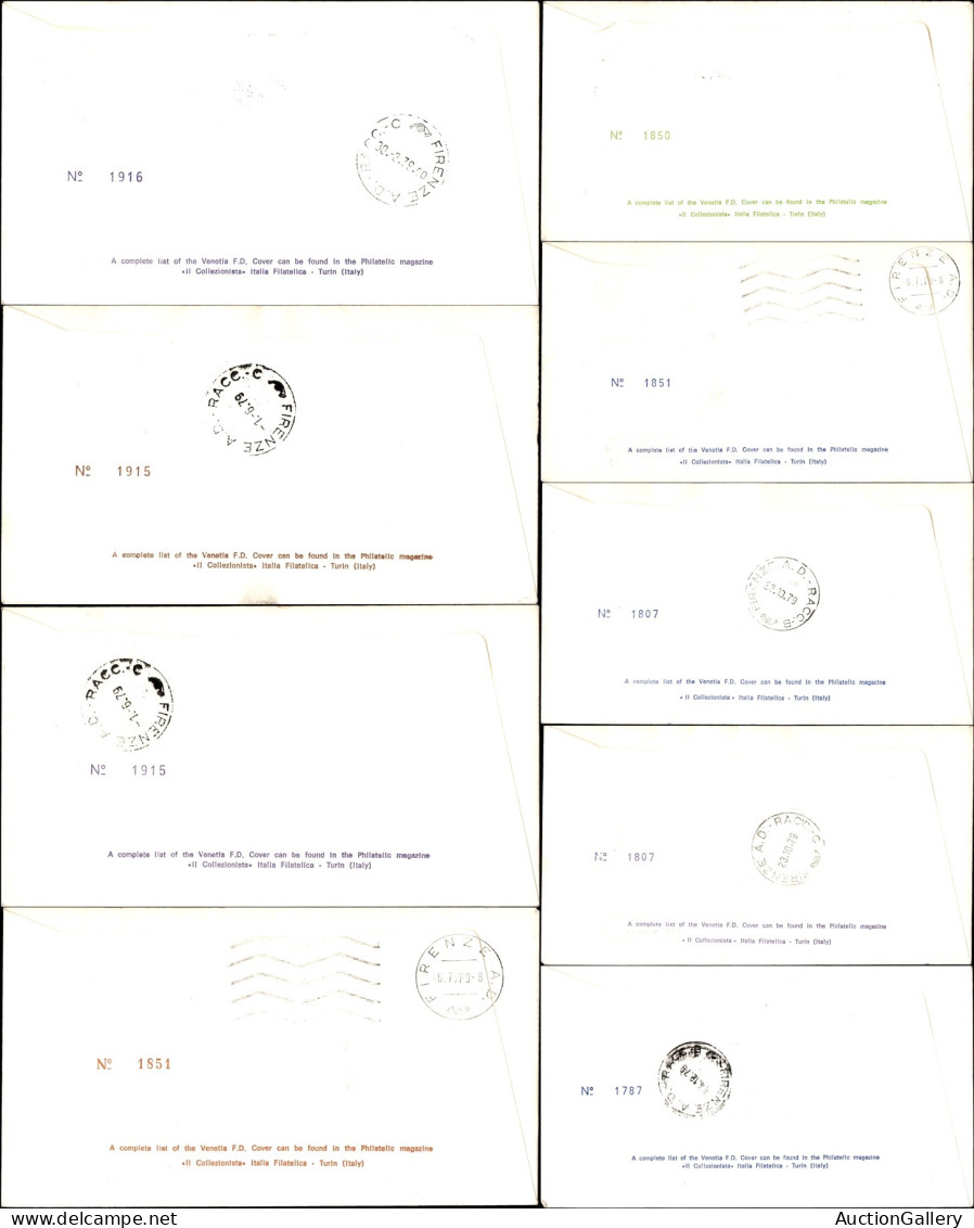 VATICANO - 1979 - FDC Venetia Club - Annata Completa - Insieme Di 9 Buste Diverse - Otros & Sin Clasificación