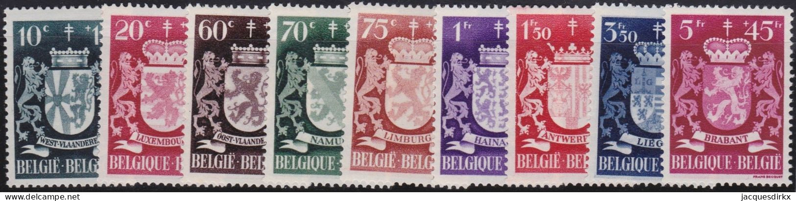 Belgie  .   OBP  .   716/724    .   **   .     Postfris  .   /   .    Neuf Avec Gomme Et SANS Charnière - Unused Stamps