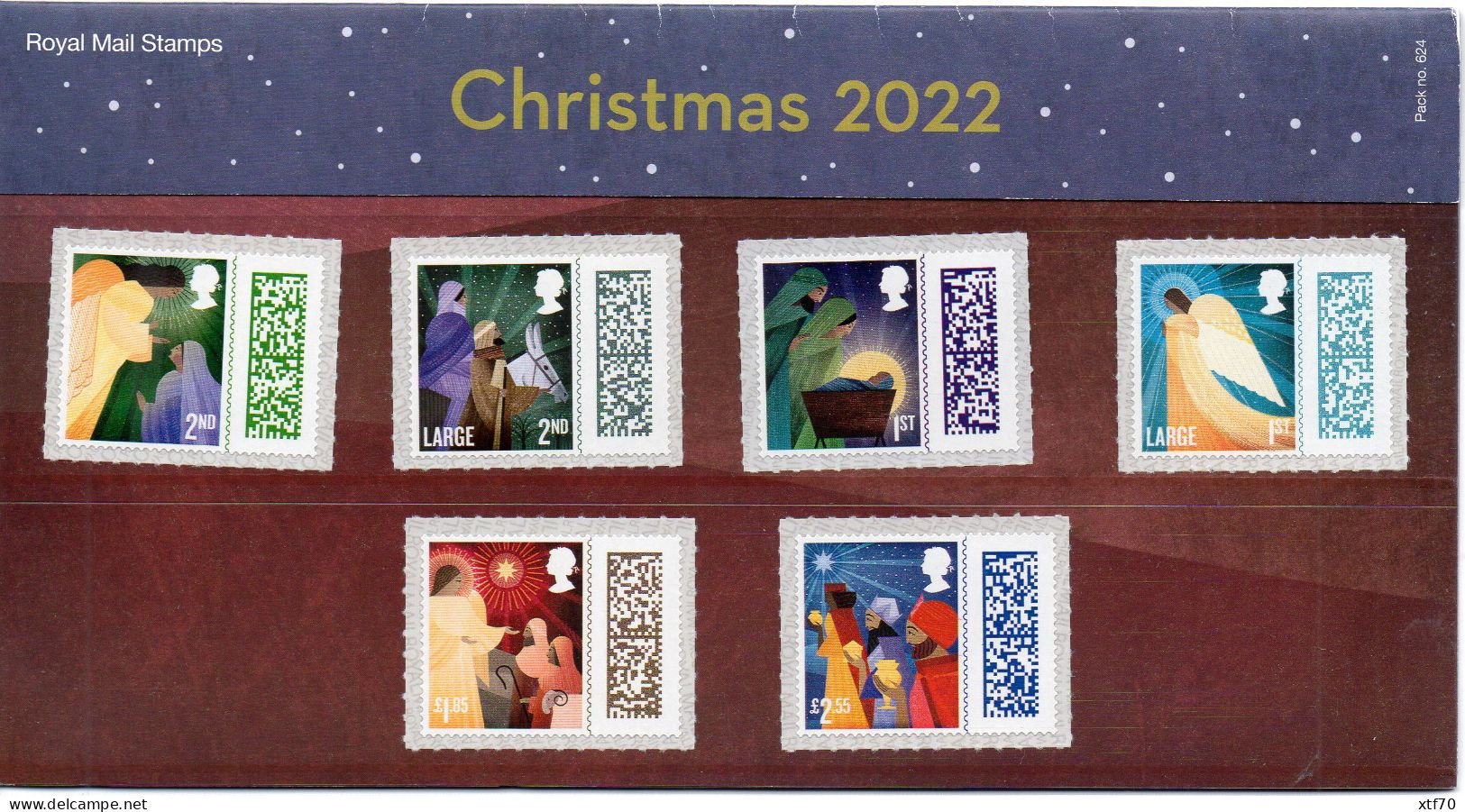 GREAT BRITAIN 2022 Christmas Presentation Pack - Presentation Packs