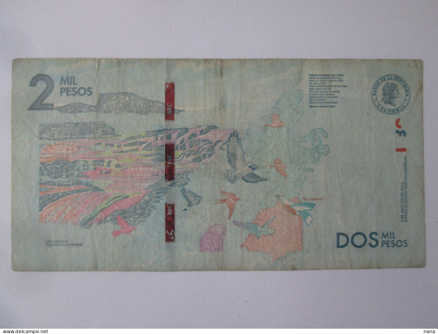 Colombia 2000 Pesos 2016 Banknote - Colombia