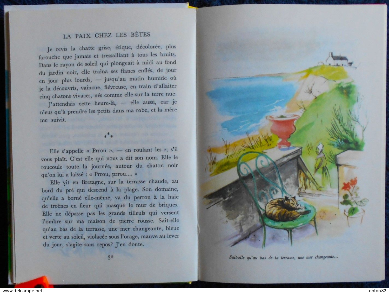 Colette - La Paix Chez Les Bêtes - Idéal Bibliothèque - ( 1976 ) . - Ideal Bibliotheque