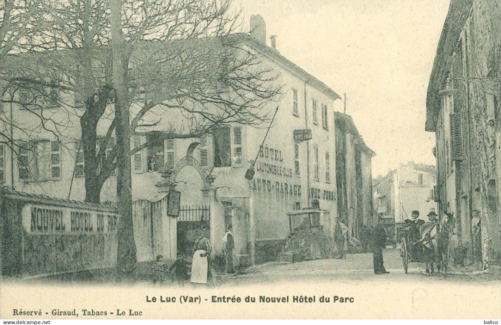 Le Luc - Entrée Du Nouvel Hôtel Du Parc - Le Luc