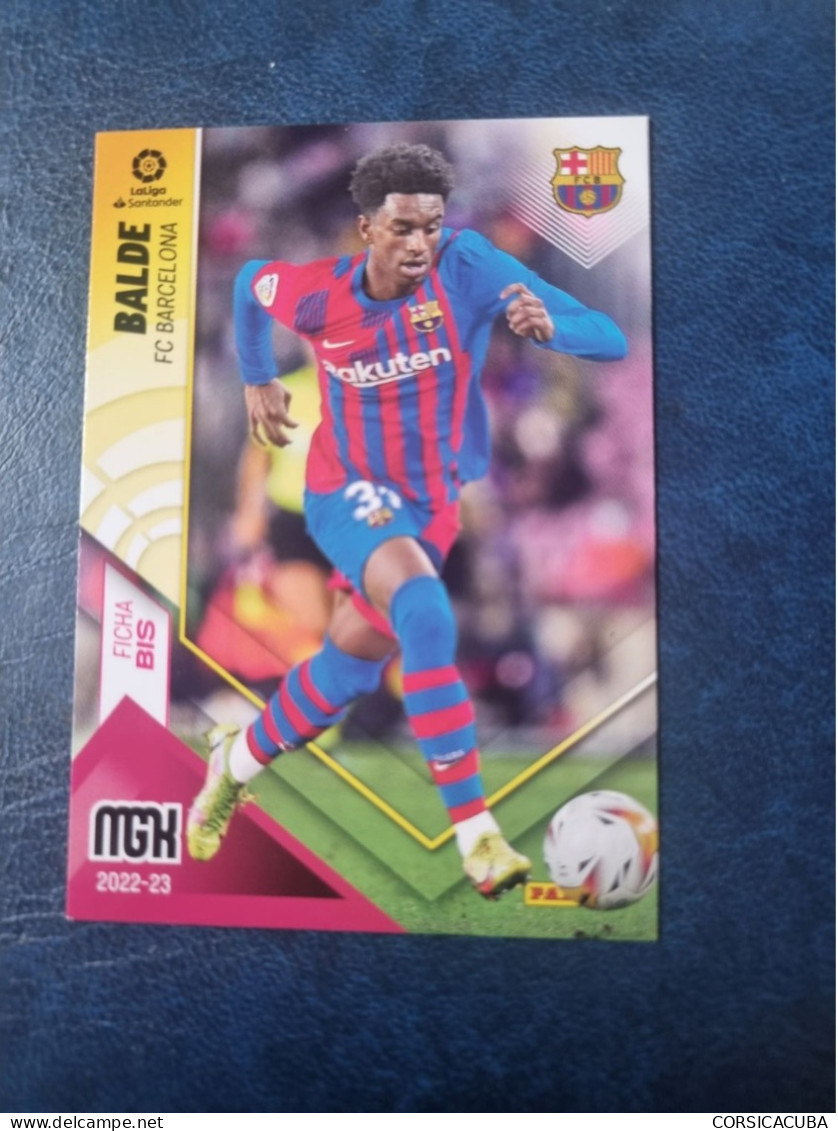 Trading Cards - CARTE FOOT PANINI MEGACRACK 2022/23 BALDE // PARFAI ETAT //  1er CHOIX //