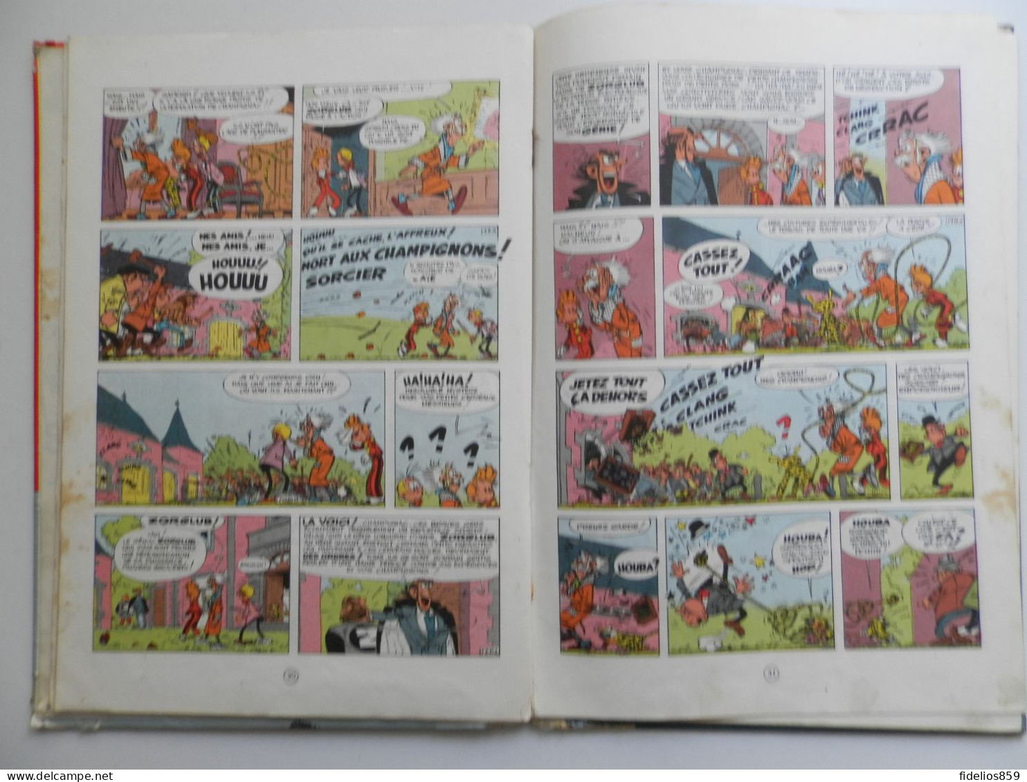 SPIROU PAR FRANQUIN : TOME 15 Z COMME ZORGLUB EN EDITION ORIGINALE  DE1961. VOIR DETAIL ET PHOTOS - Spirou Et Fantasio