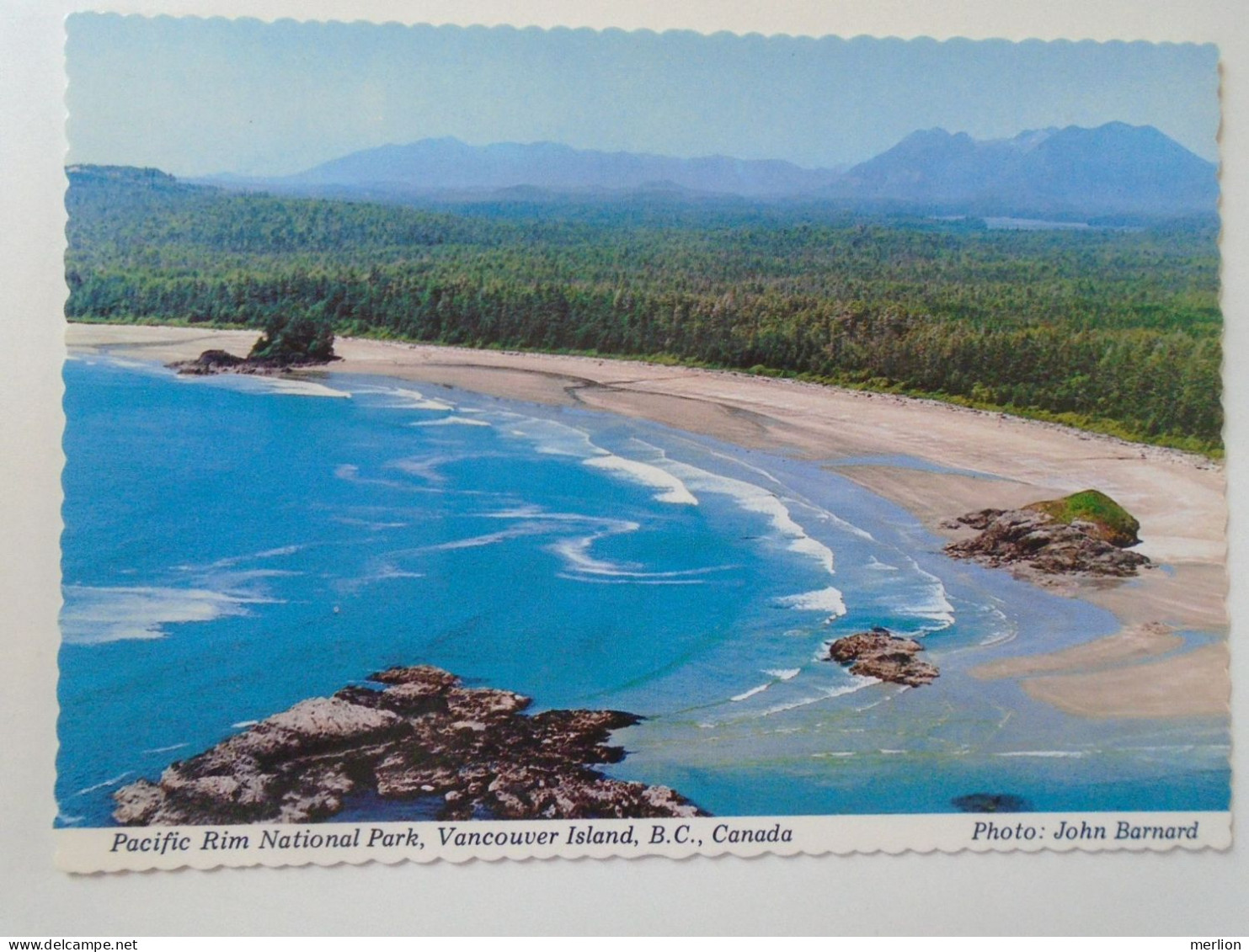 D198660    Old Postcard - Pacific Rim National Park  Vancouver Island -  British Columbia  CANADA - Victoria