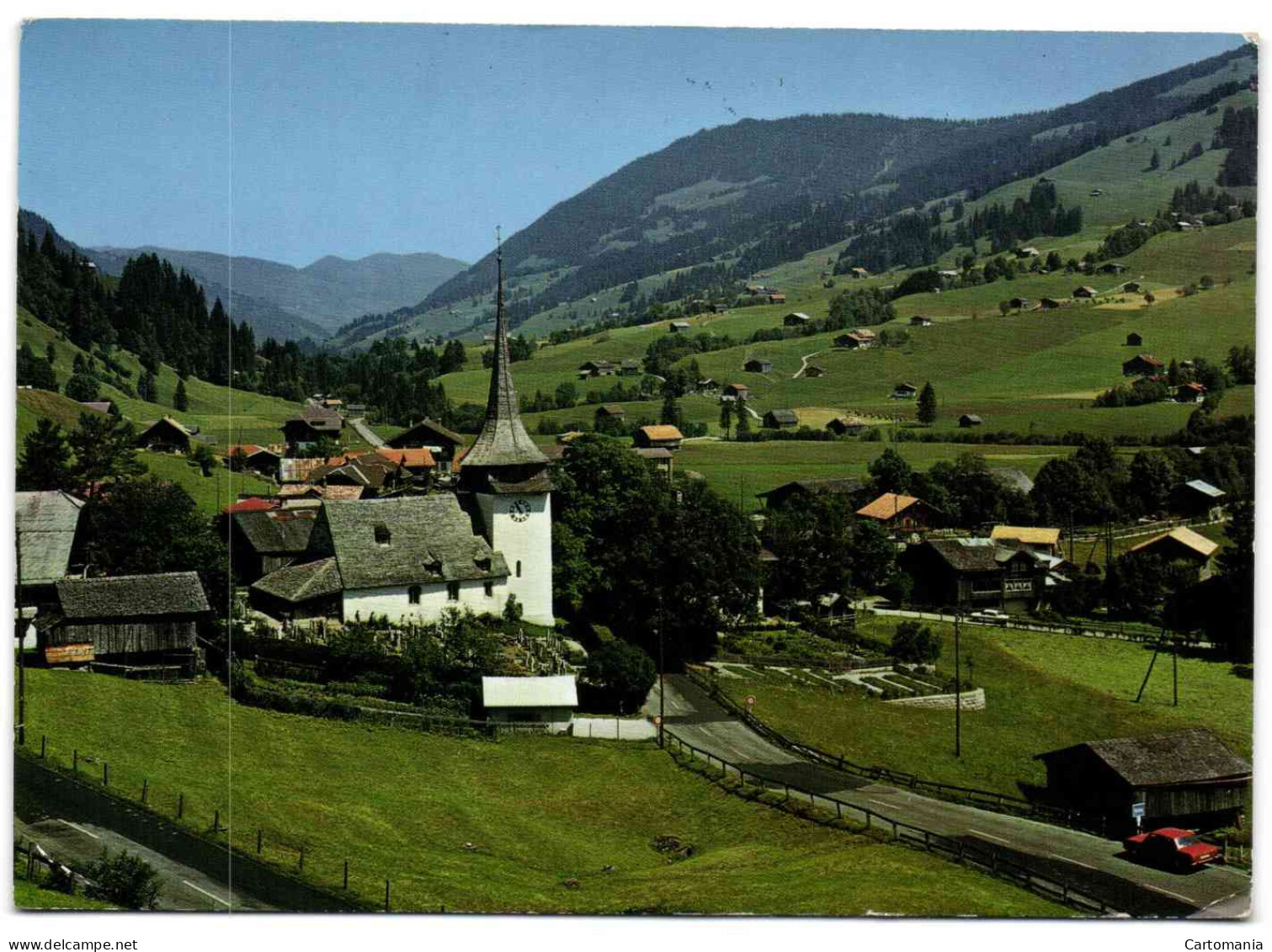 Gsteig Am Col Du Pillon - Gsteig Bei Gstaad