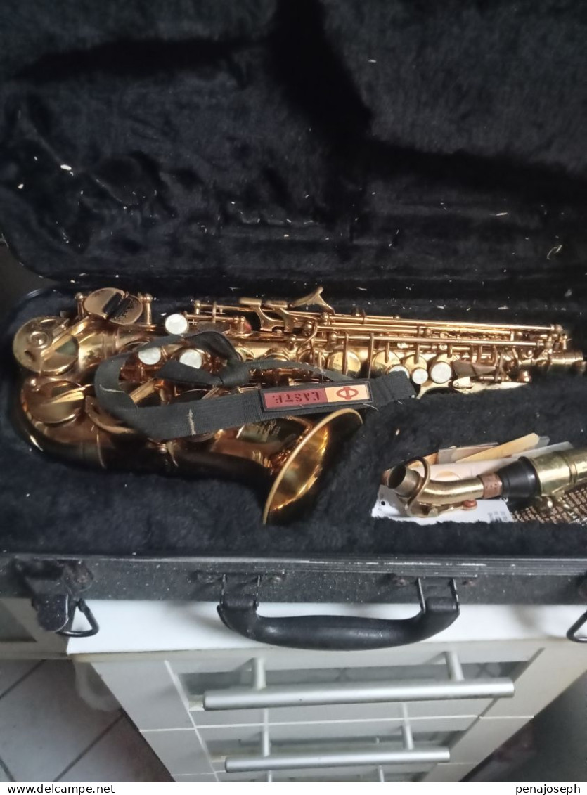 Saxophone Stagg 77-ssc Soprano Trés Peu Servi Avec Malette - Musical Instruments