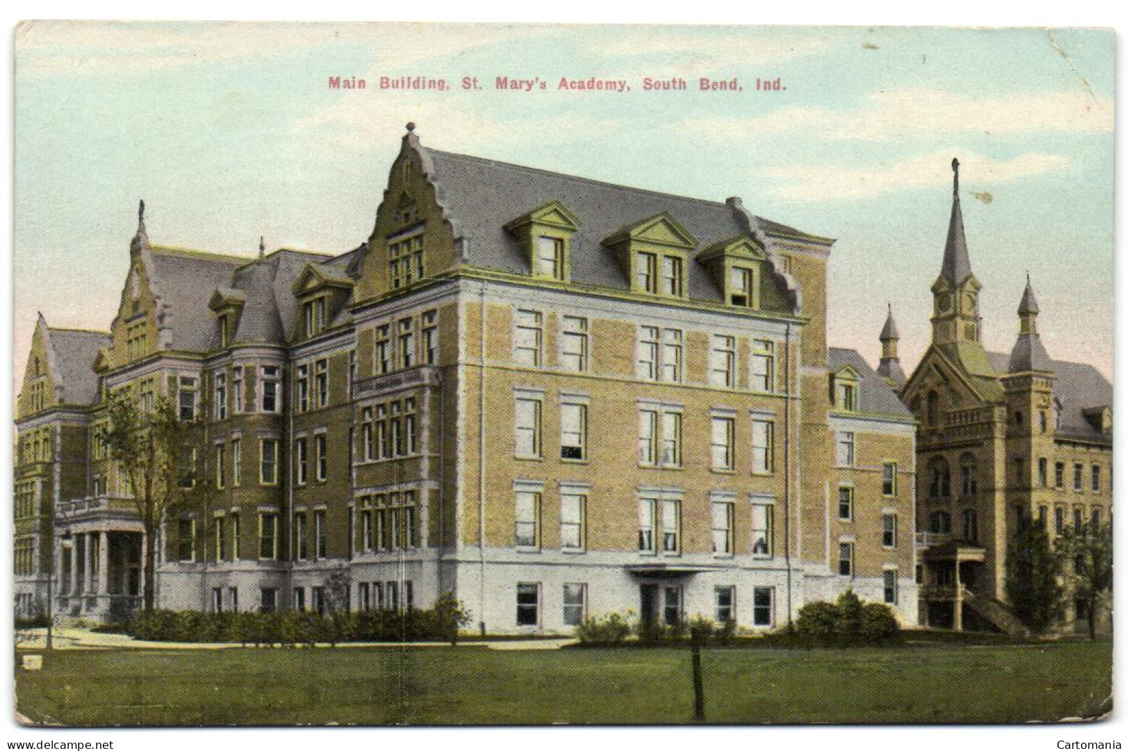 Main Building - St. Mary's Academy - South Bend - Ind. - South Bend