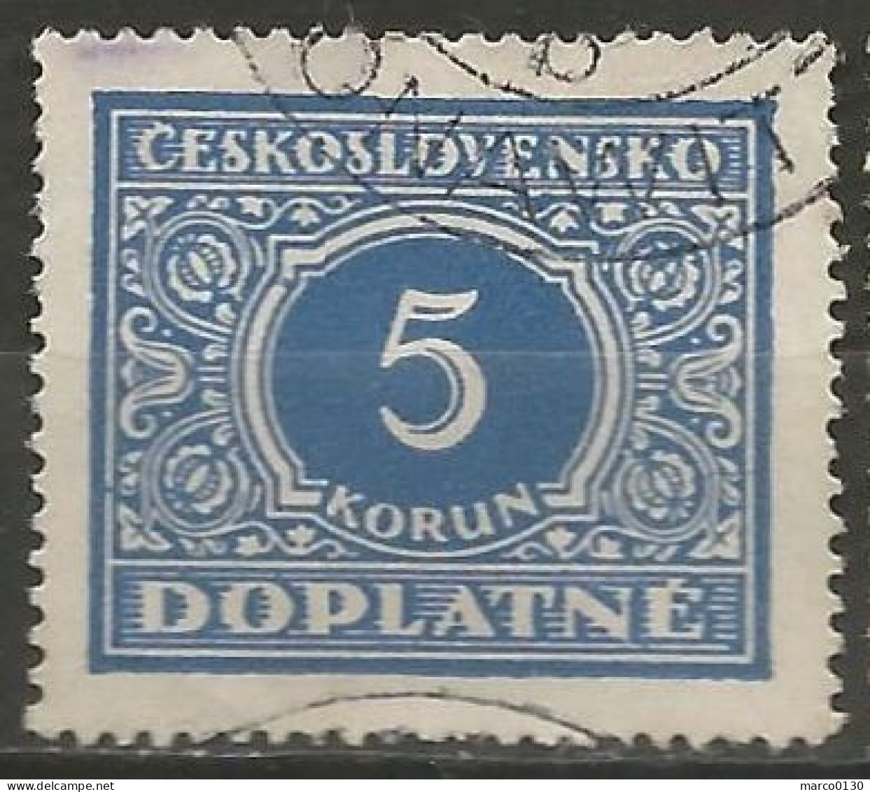 TCHECOSLOVAQUIE / TAXE N° 64 OBLITERE - Postage Due