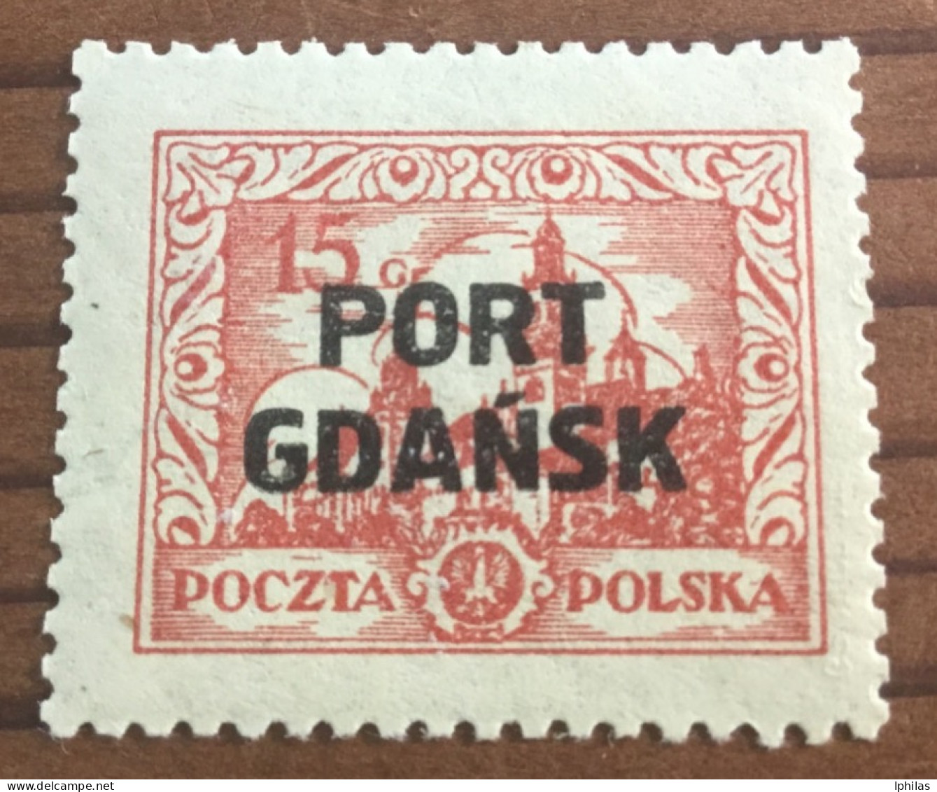 Polen Port Gdansk Geprüft 1926 MH* - Port Gdansk
