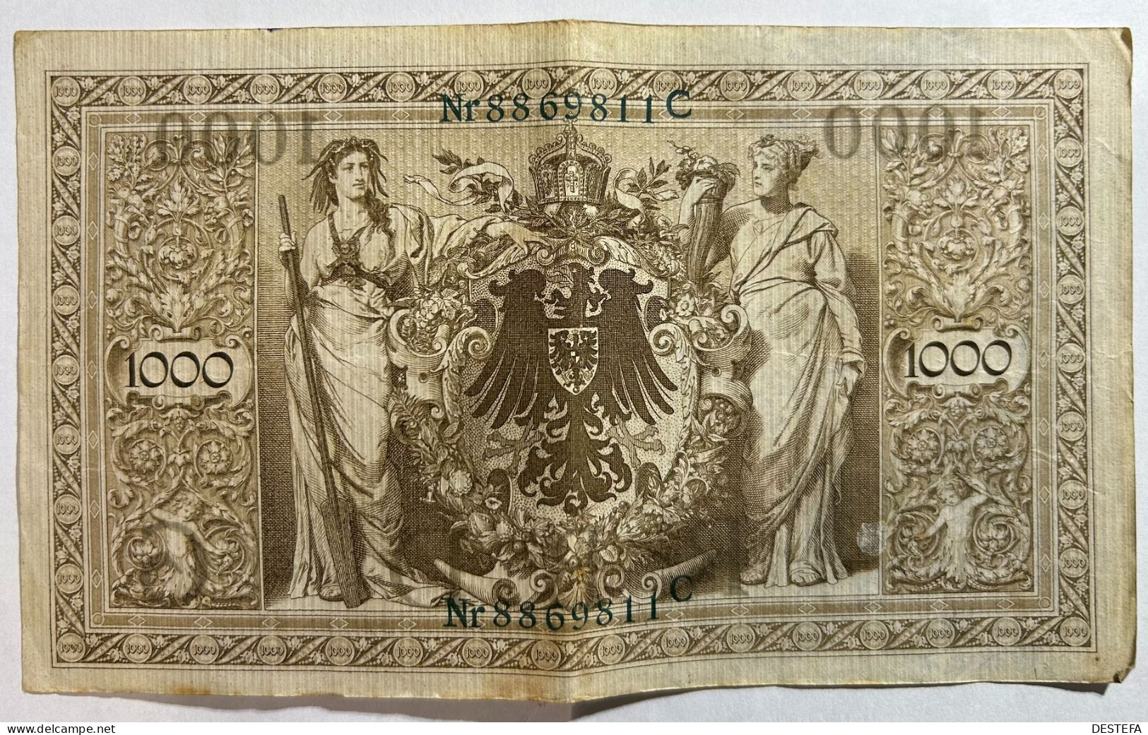 1910. ALEMANIA. 1.000 Marcos - 1.000 Mark