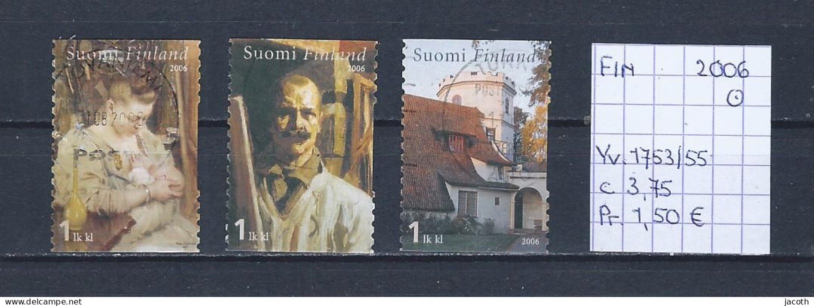 (TJ) Finland 2006 - YT 1753/55 (gest./obl./used) - Used Stamps