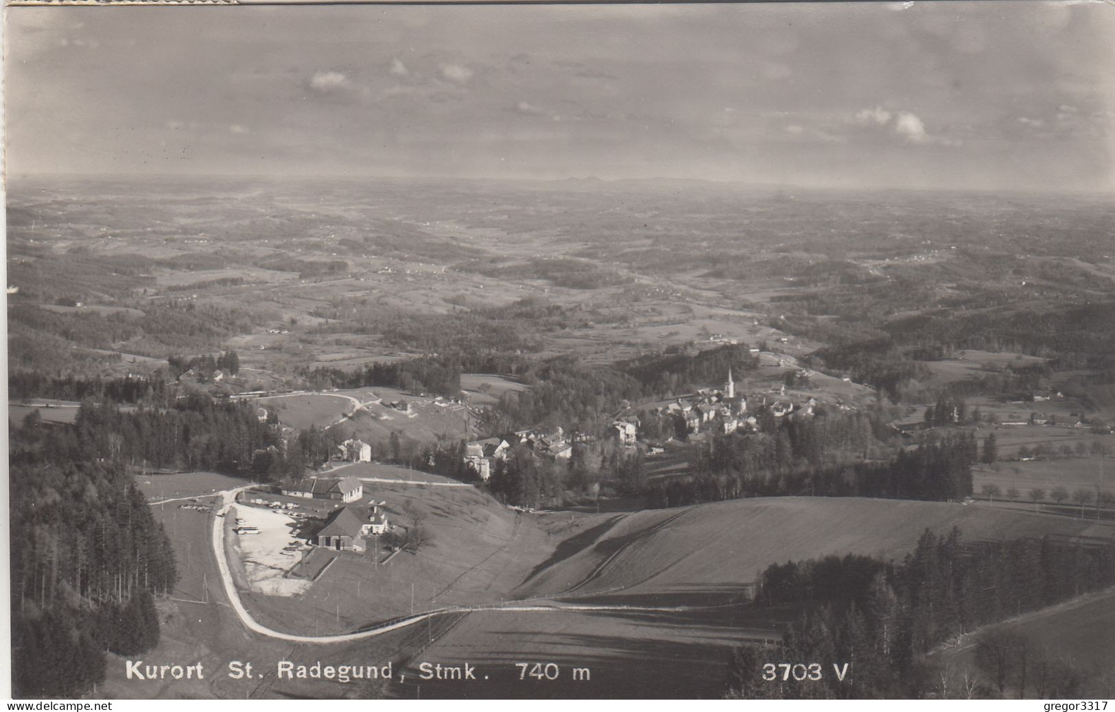 D6061) ST. RADEGUND - Steiermark - LUFTBILD S/W 1959 - St. Radegund